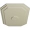 Ekena Millwork Felix Ceiling Medallion, Hand-Painted Clear Yellow, 25 1/4"W x 17 1/4"H x 1 3/4"P CM25FECYF - alternate 4